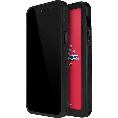 NHL Washington Capitals Solid Background iPhone 15 Plus Waterproof Case